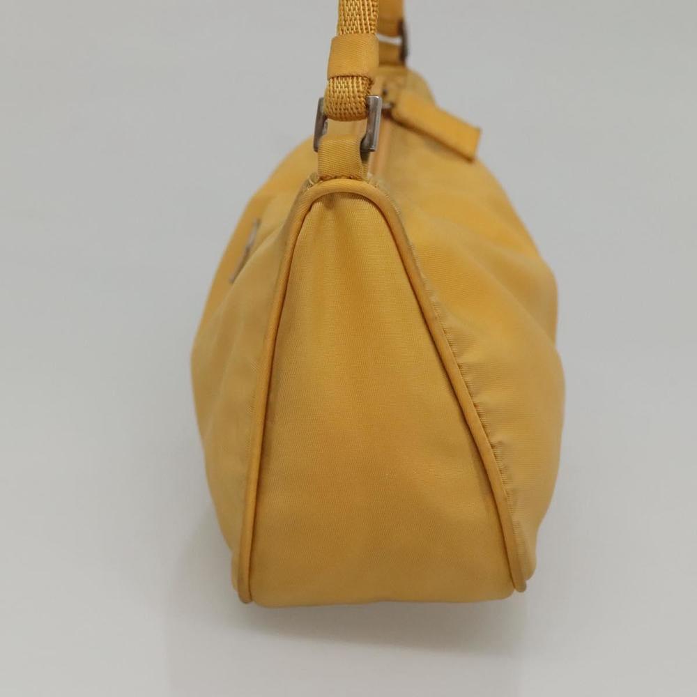 PRADA Accessory Pouch Nylon Yellow Auth 117775 - Picture 4 of 16